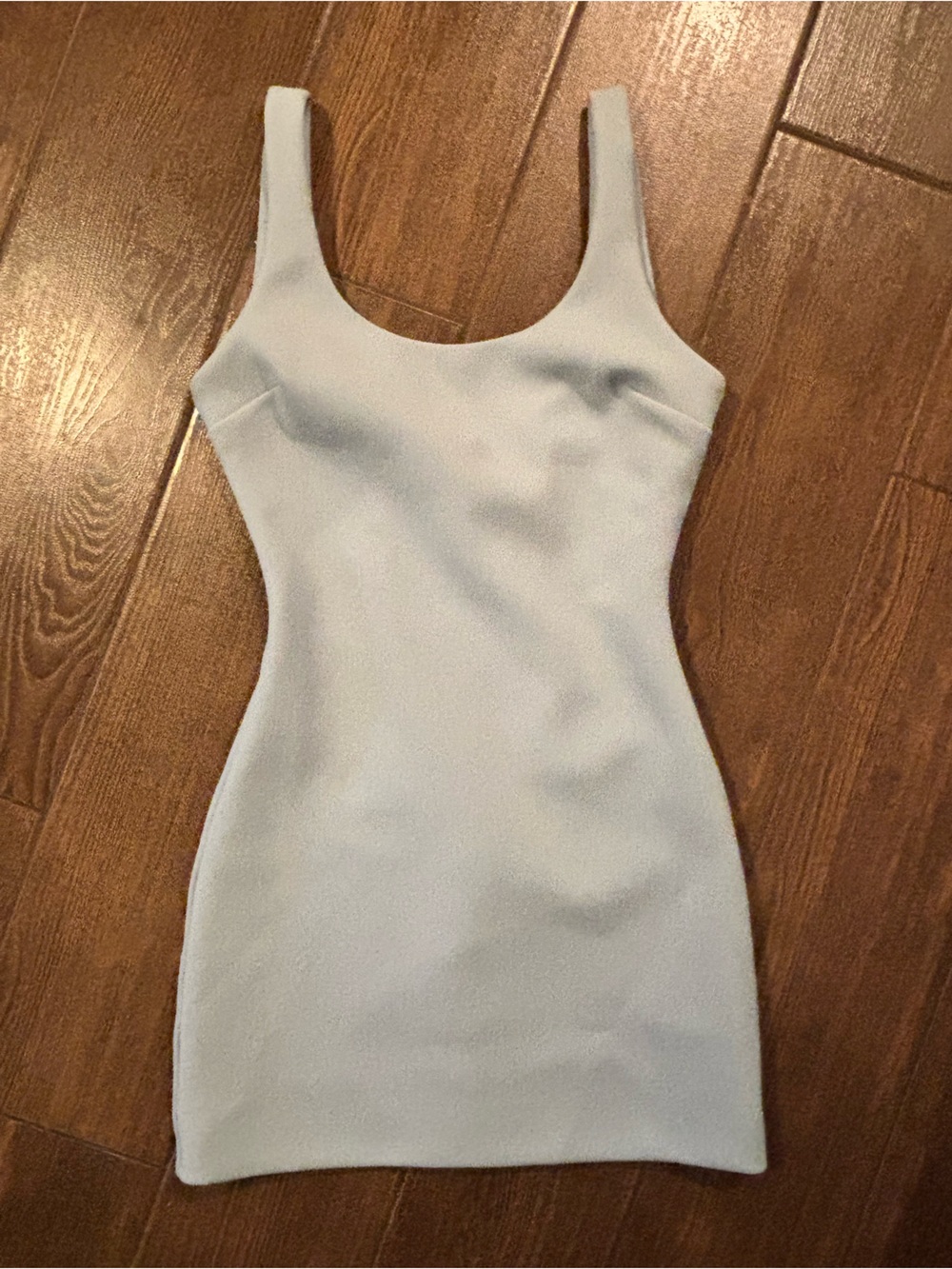 NWT Babaton Figureknit Bravado Dress 2XS (Dew Blue)